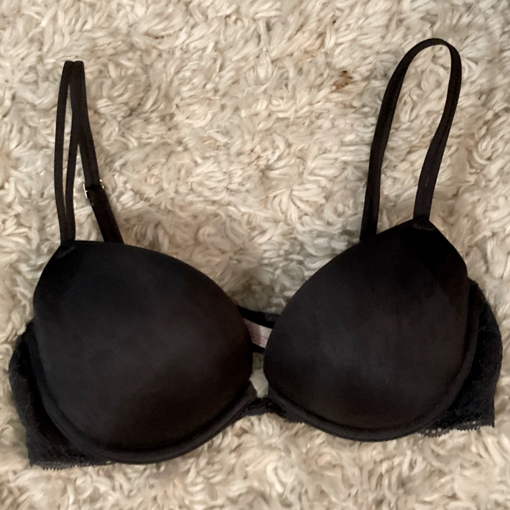 Victoria’s Secret PINK grey push up bra